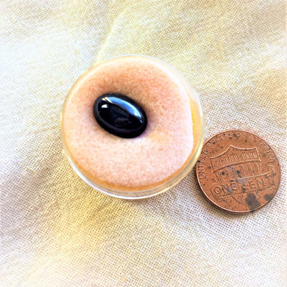 Sapphire Burmese Blue Natural Oval Cabochon 12x8x6mm 6.2ct - Image 4