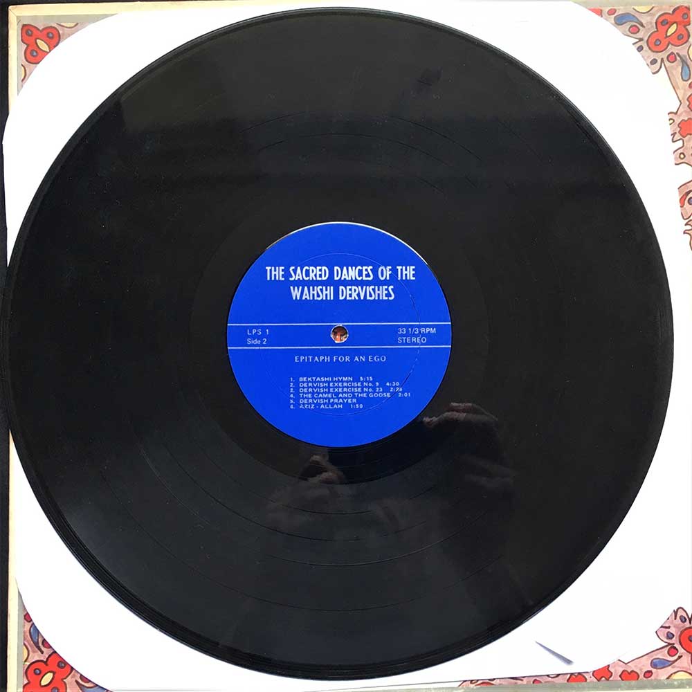 Al -Wahshi - Epitaph For An Ego -The Sacred Dances Of The Wahshi Dervishes, Vinyl Record, 1971, no label listed ,Occult, Esoteric, Gurdjieff - Image 4