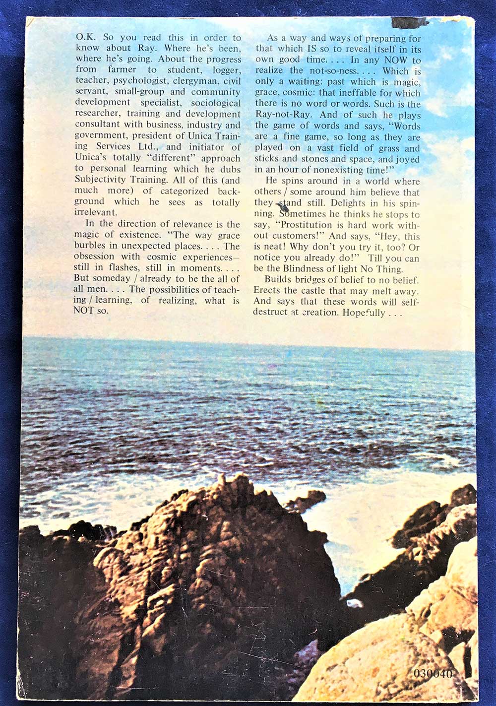 Reaching: Subjective Perception and Your Dream of Reality, Ray Woollam, Links, First Edition, 1975 Softcover, spiritual, personal experience - Image 2
