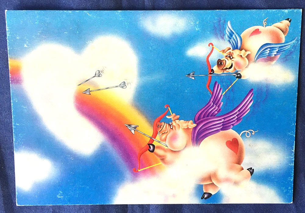 Cupid Pigs, Paper Mon