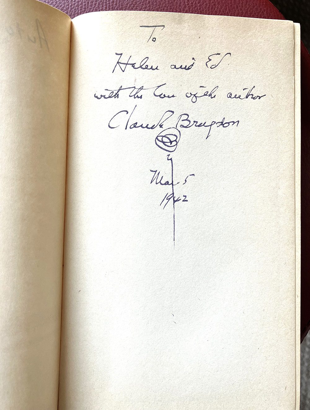 The Arch Lectures, Claude Bragdon, Signed First Edition, 1942 - Image 4