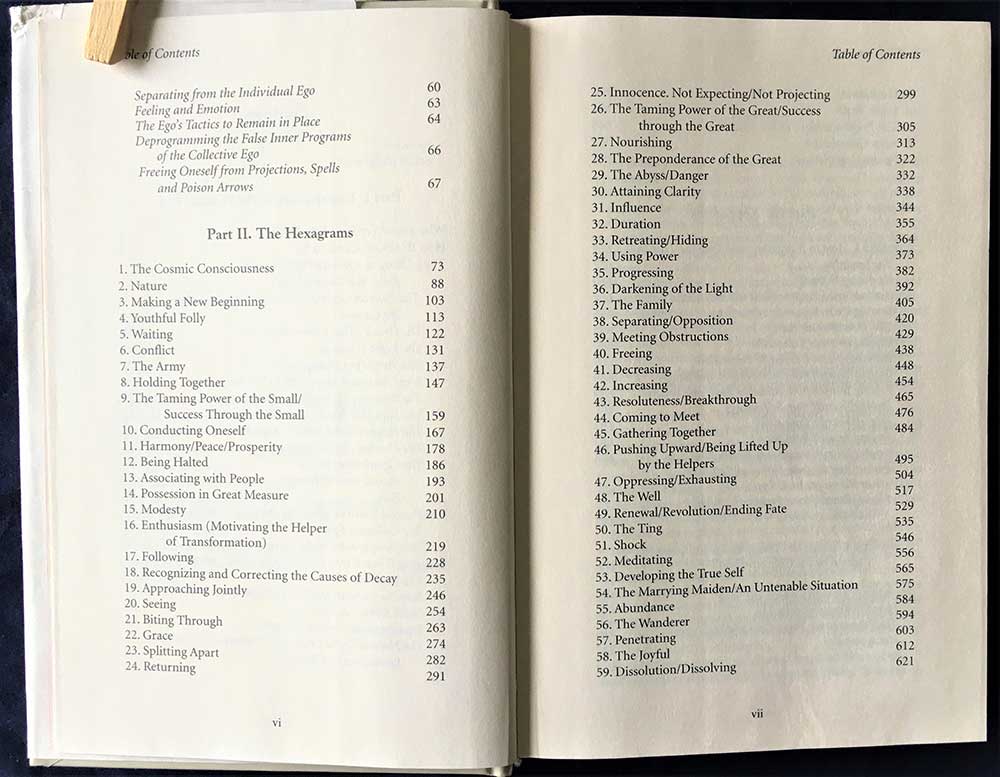 I Ching-The Oracle of the Cosmic Way, Carol K Anthony, Hanna Moog, Anthony Pub Co, 2002, First Edition, Hardcover - Image 4