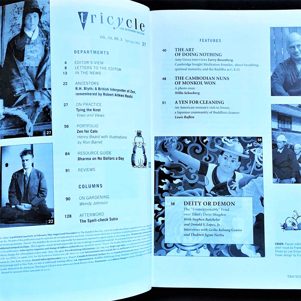TRICYCLE: The Buddhist Review Vol. VII No.3. Spring 1998 - Image 3