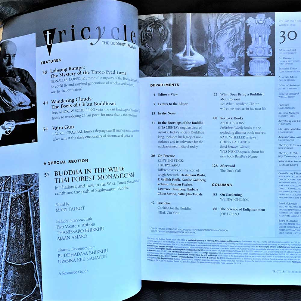 TRICYCLE: The Buddhist Review Vol. VIII No.2. Winter 1998 - Image 3