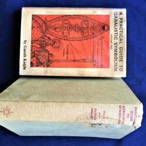 A Practical Guide to Qabalistic Symbolism 2 Volume Set, Gareth Knight, Helios,, 1965, First Editions, Hardcover, Tree of Life and the Tarot
