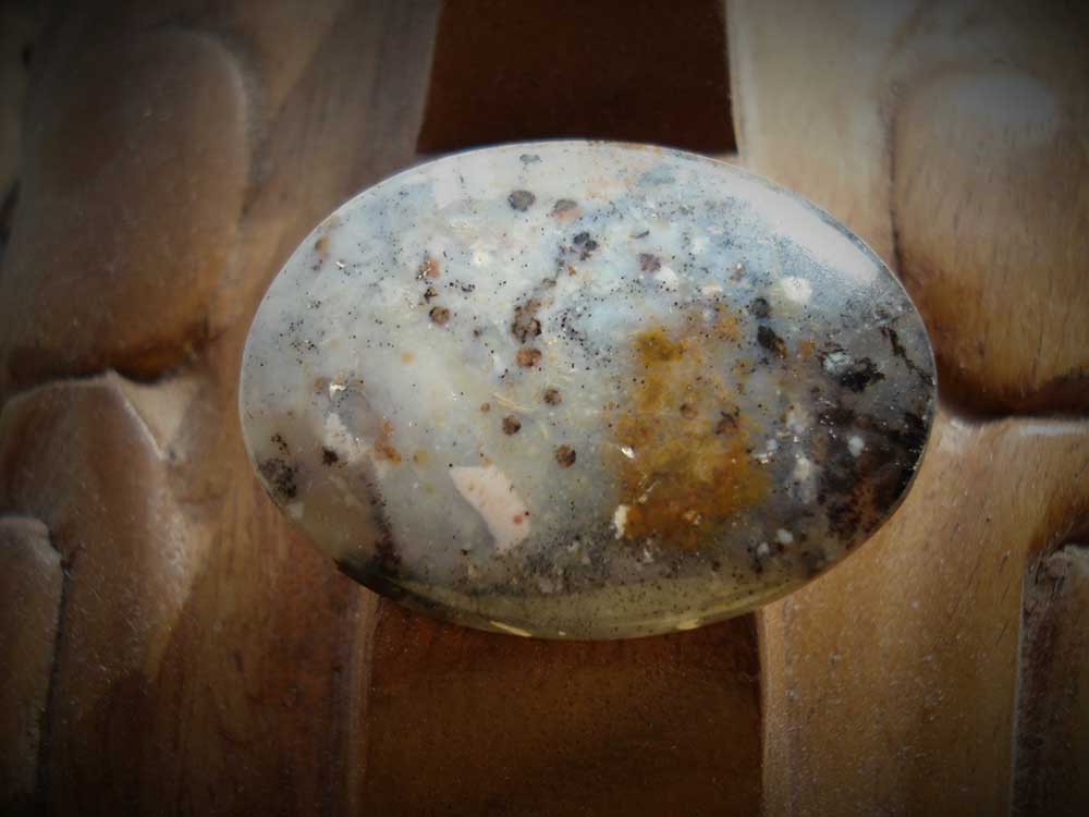 Agate Cabochon w/pin back