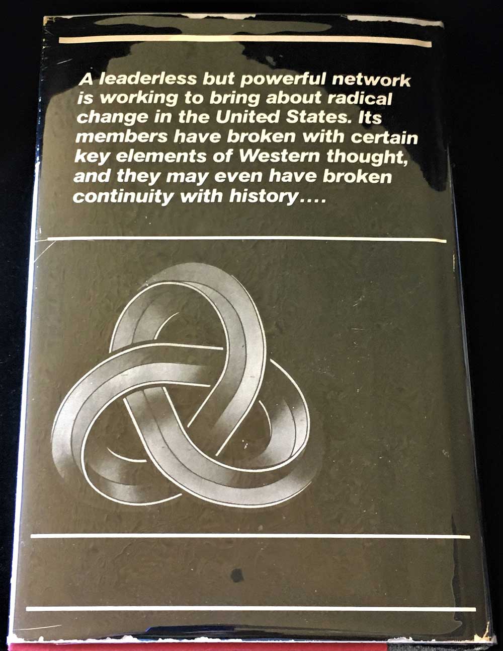 The Aquarian Conspiracy: Personal and Social Transformation in the 1980's; Marilyn Ferguson; Tarcher StMartin; First Edition, 1980 Hardcover