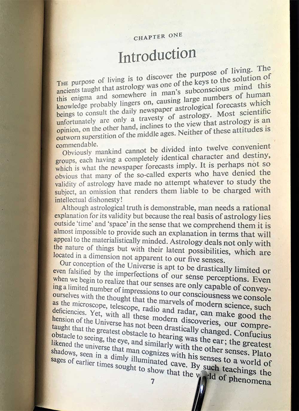 Astrology Ronald C Davison Arco 1963 Vintage Book Horoscope - Image 5