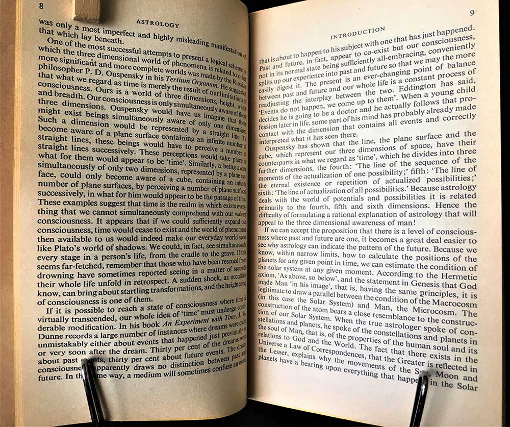 Astrology Ronald C Davison Arco 1963 Vintage Book Horoscope - Image 6