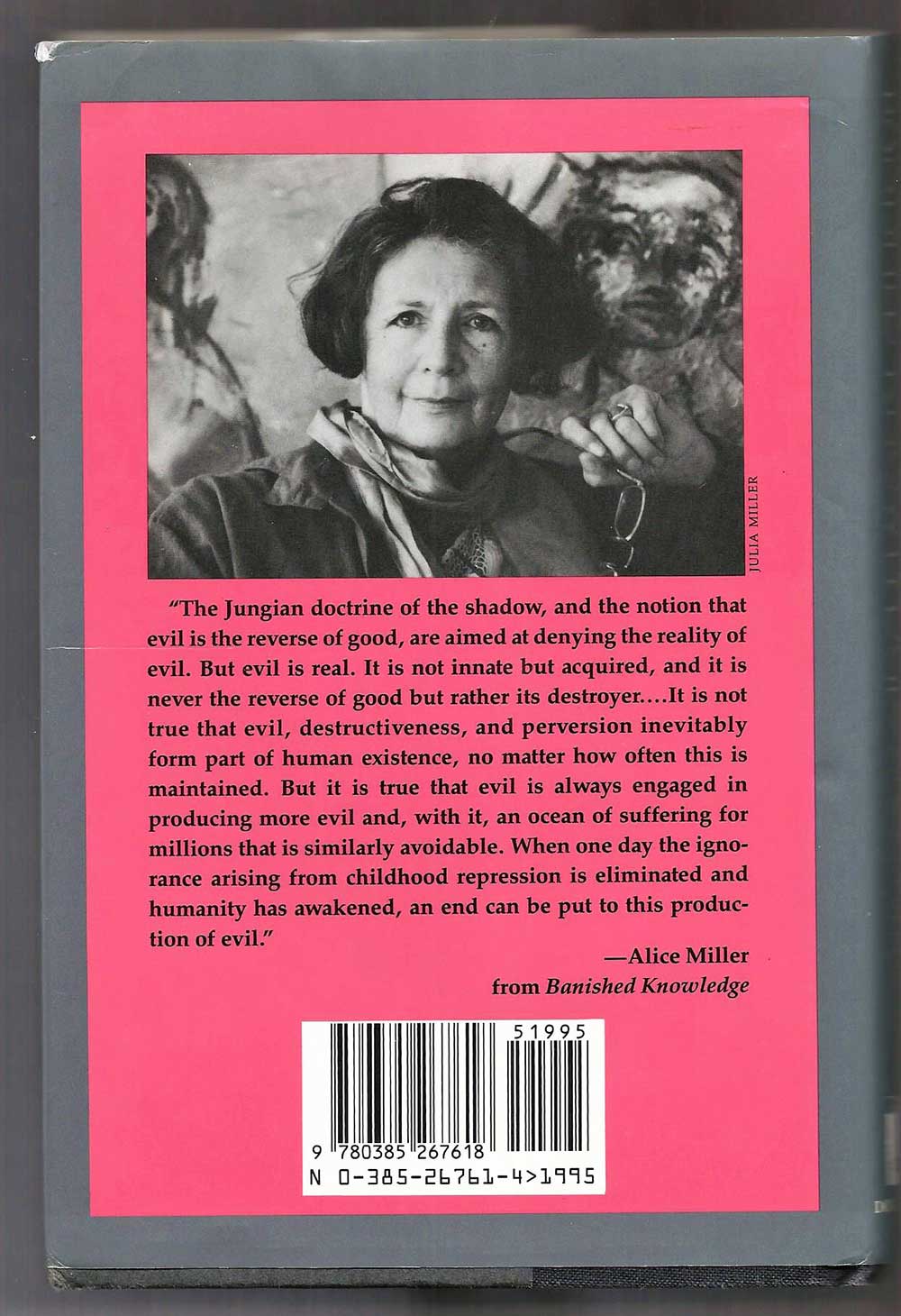 Banished Knowledge; Alice Miller; Nan Talese Doubleday 1990 - Image 2