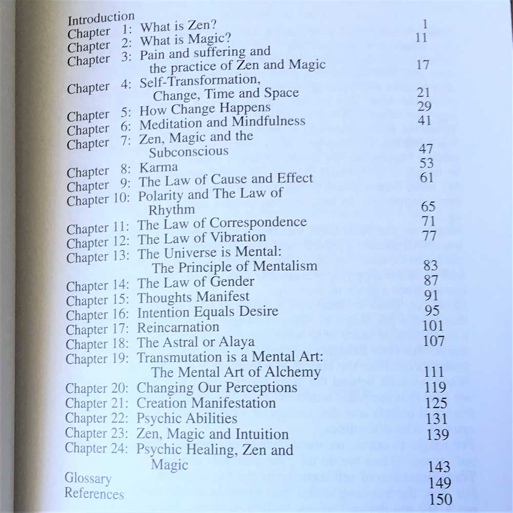 The Magic of Zen: Pathway to Self Transformation; Inez Stein; Humanics; First Edition Signed by author 1996 Occult Esoteric Magick Spiritual - Image 4