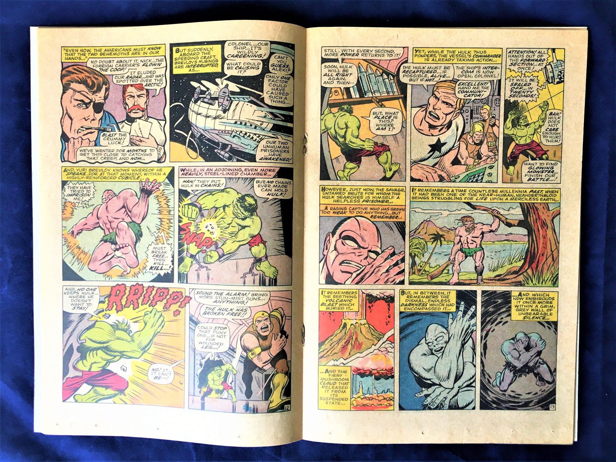 The Incredible Hulk #106 Marvel August, 1968 12 cents - Above the Earth—A Titan Rages! Silver Age Marvel Comic - Image 4