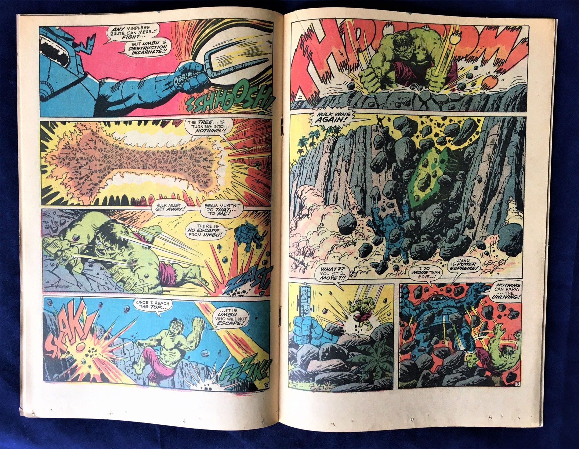 The Incredible Hulk #110 Marvel December 1968 12 cents - Umbu, the Unliving! Silver Age Marvel Comic - Image 4