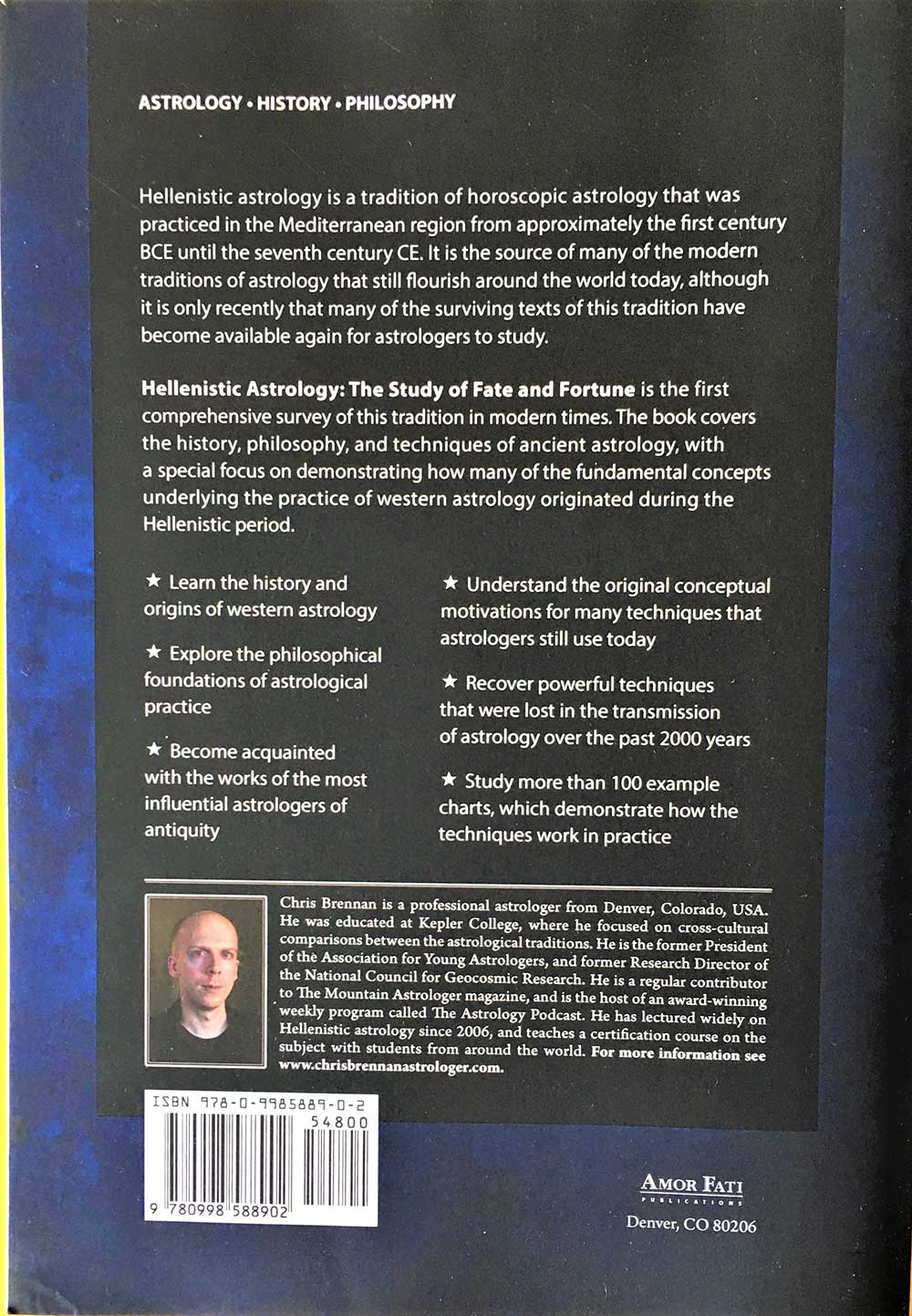 Hellenistic Astrology: The Study of Fate and Fortune, Chris Brennan, 2017, first edition - Image 2