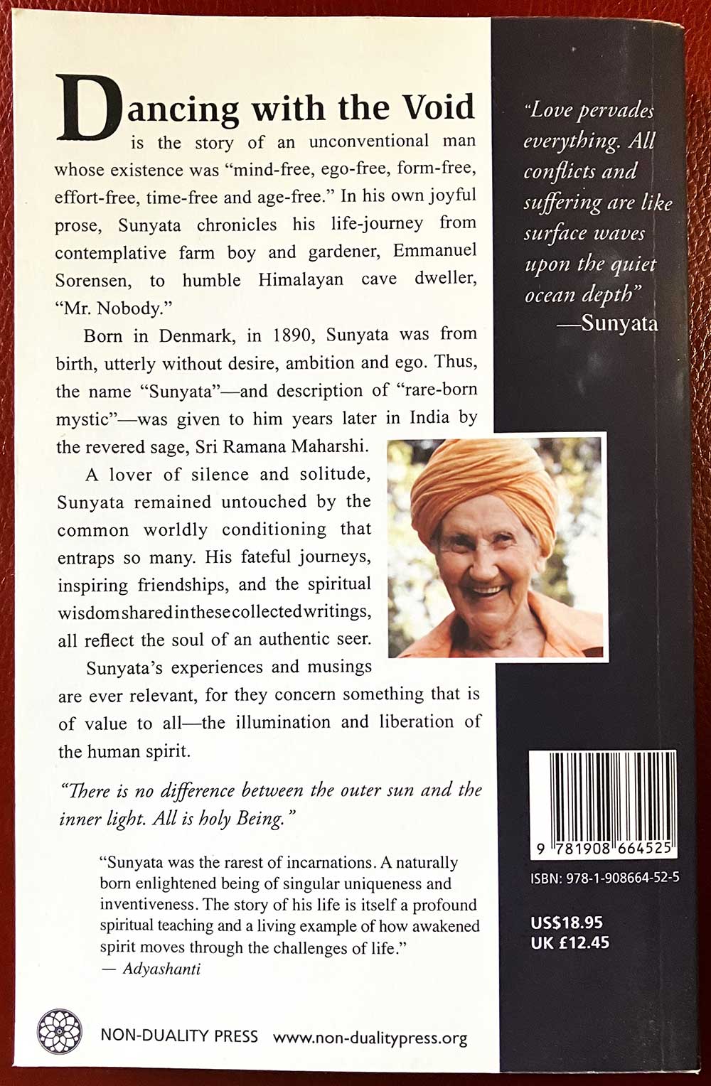 Dancing with the Void: The Innerstandings of a Rare-born Mystic by Betty Camhi and Gurubaksh Rai, Non-Duality Press, 2015 - Image 3