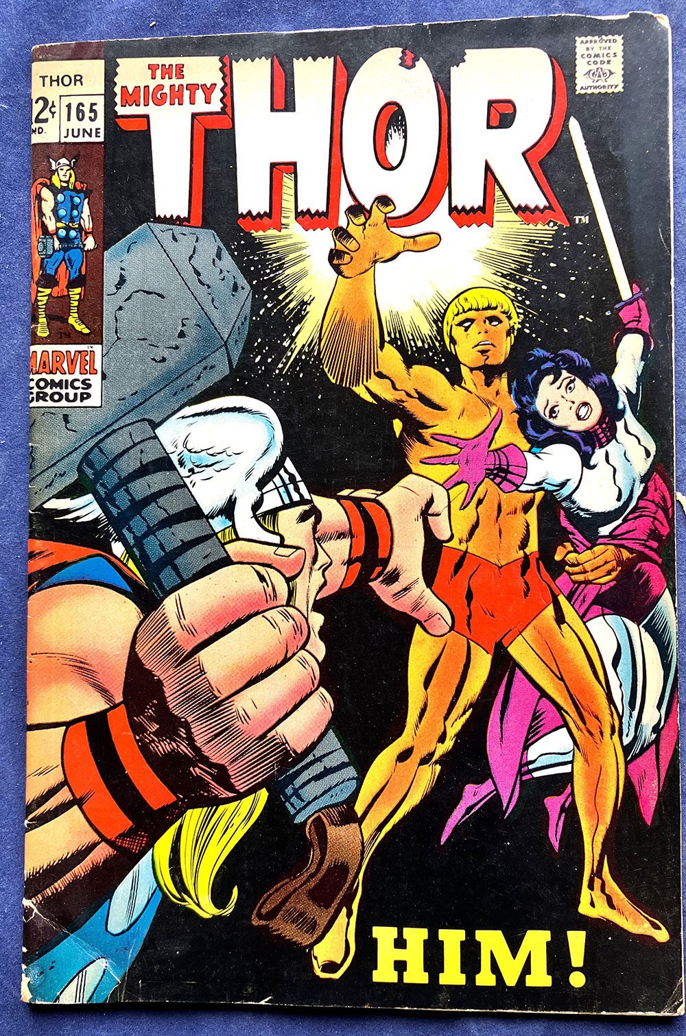 Thor 165 marvel comic