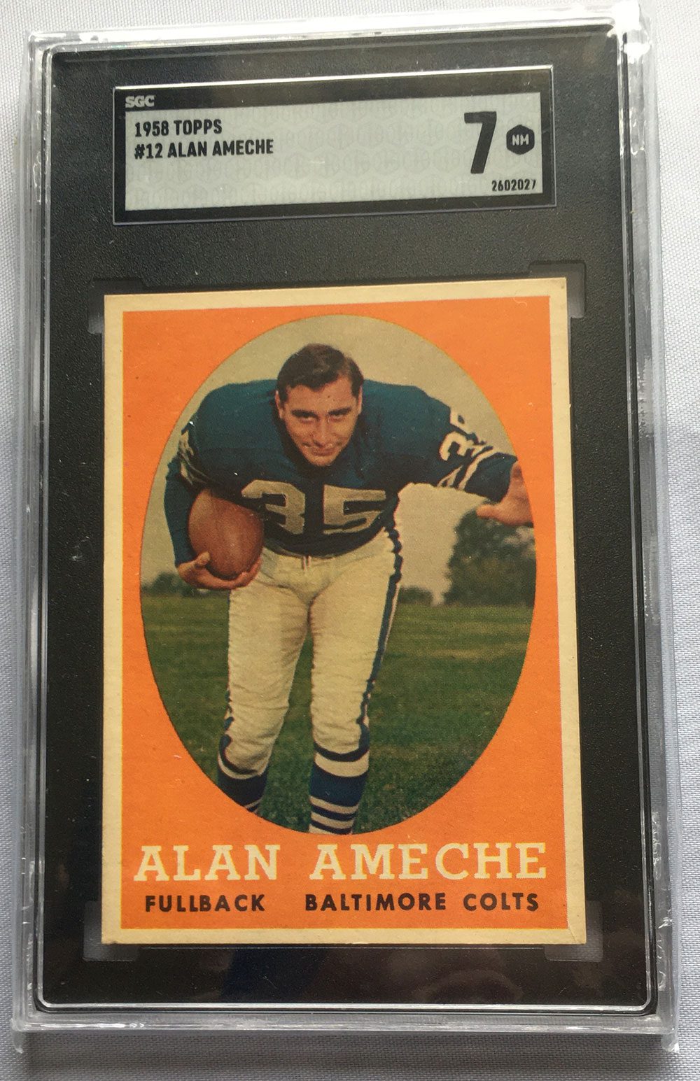 1958 Alan Ameche #12